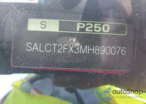 2021 Land Rover Discovery Sport S R-Dynamic from USA, damaged, VIN SALCT2FX3MH890076